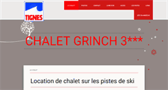 Desktop Screenshot of chaletgrinch.com